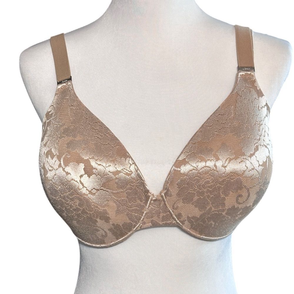 Soma Full Coverage Lace Bra  Vanishing Back Size 40D